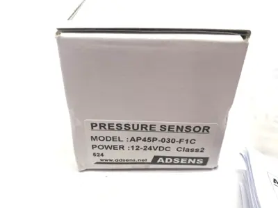 New | in-Stock Adsens 2-Color Display Digital Pressure Switch, UL Rated IP65 Pressure Switches Michigan US | Maverick Industrial Sales #1391113