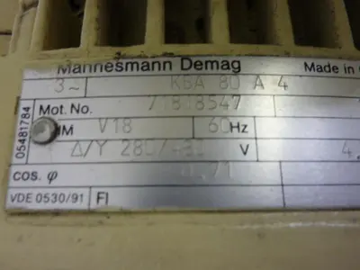 USED MANNESMANN DEMAG FG06 U1-H2-F2