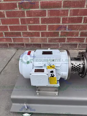 NEW INOXPA INOXPA PROLAC HCPN 40-150 HYGIENIC CENTRIFUGAL PUMP 5 HP MOTOR W/ POWDER HOPPER