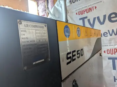 USED CURTIS AIR COMPRESSOR SE 50