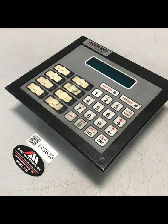 Used QUARTECH 9900-AC-AB-0 Interface Monitors Michigan US | Ideal Machinery #606154