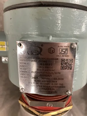 Axtel Industries 316SS 10L Reservoir w/ Saiex SX-1-HE-2-2 Sensor
