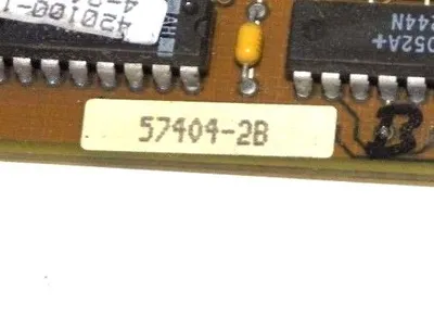 RELIANCE ELECTRIC 57404-2B COMMUNICATION MODULE BOARD 574042B