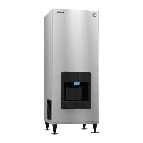 Hoshizaki DKM-500BAJ 545 lb Floor Model Crescent Ice Dispenser - 200 lb Storage, Bucket Fill, 115v