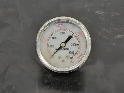 0-3000 psi Pressure Gauge