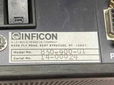Used INFICON 850-400-G1 HVAC Parts and Equipment Ohio US | Surplus Asset Holdings #1233699