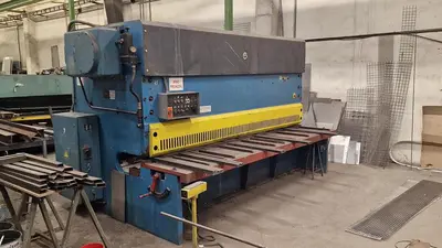 Used 1982 ESPE NTA 3150/10 Power Squaring Shears (Gauge) CZ | Amaron s.r.o. #1061636