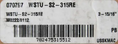 NEW DODGE 070797 TAKE-UP BALL BEARING 3-15/16" WSTU-S2-315RE