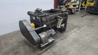 16 CU/FT Stainless Steel Lowe C-16 Platform Double Ribbon Blender, 7.5 HP