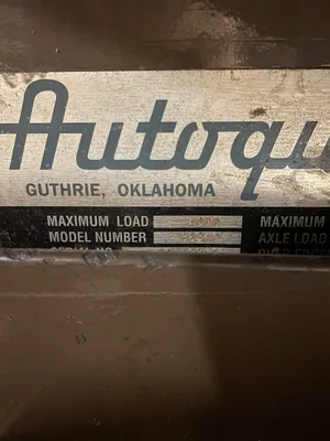Autoquip 36S25 and 36S40 Lift Table 2500/4000LBS 72″ Max Height