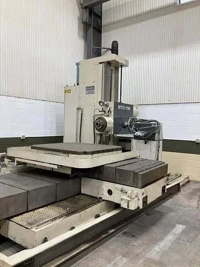 Used 1989 TOSHIBA BTD 11B Horizontal Table Type Boring Mills New York US | OPINCAR MACHINERY #300901