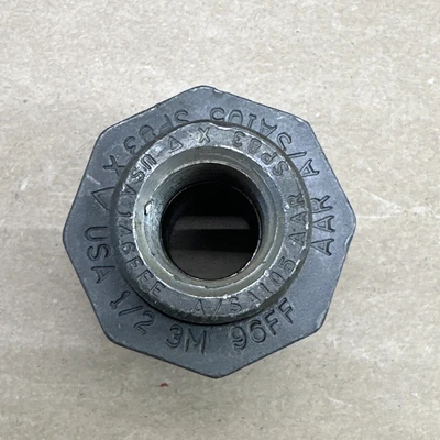 1/2" 3000 Threaded (NPT) Union SA/A105 Forged Steel Fitting || (6) NOS 🇺🇸
