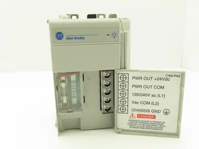 Allen Bradley 1769-PA2 Compact I/O Power Supply Series A w/Terminator End Cap