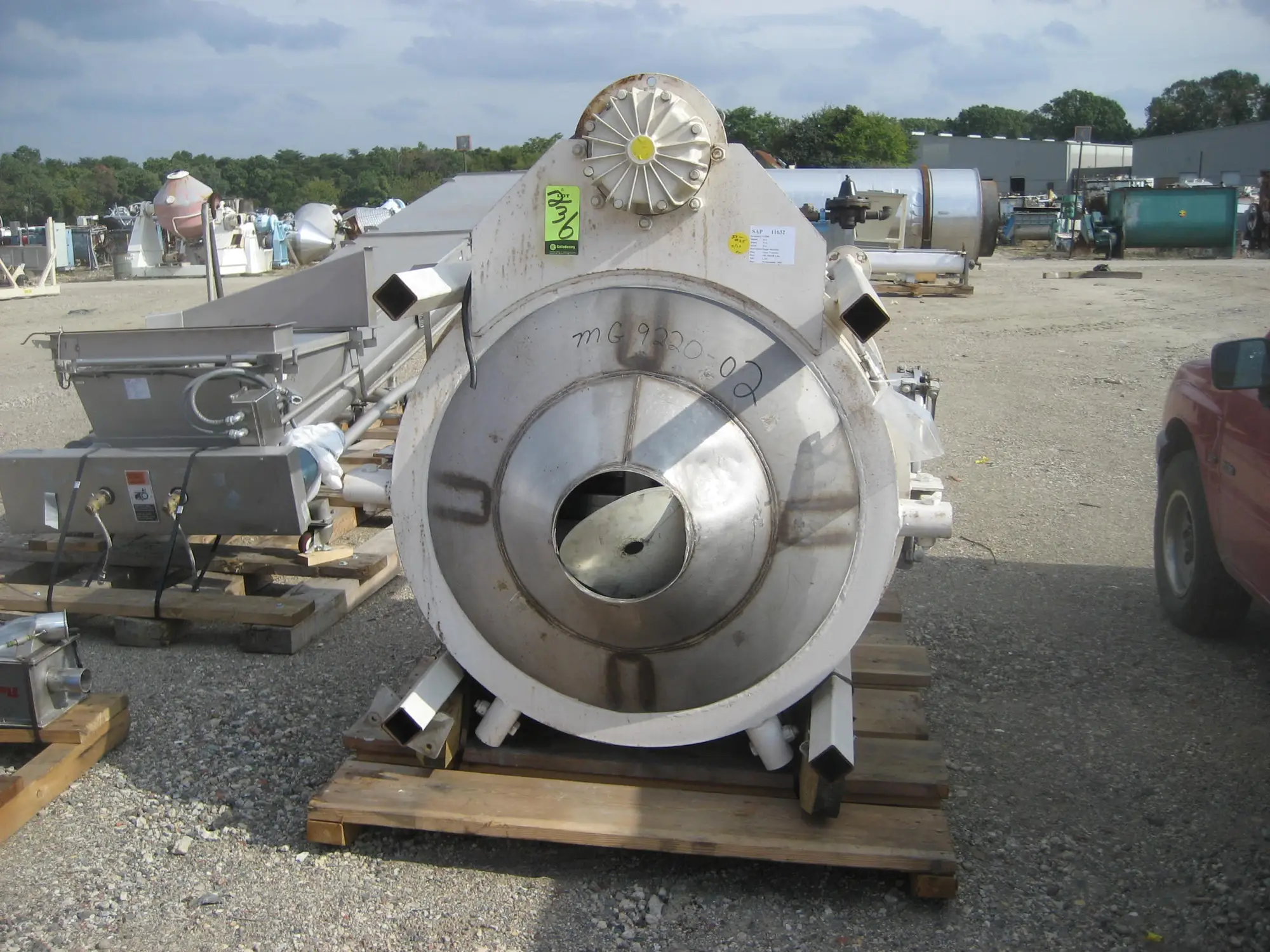 USED VIBRA Receiving Hopper