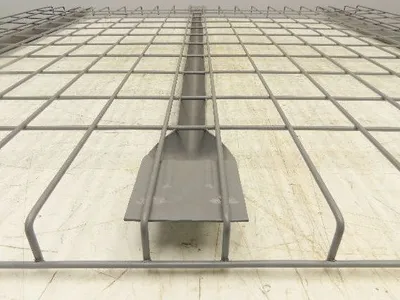 New Pallet Rack Wire Deck 48x52" Waterfall 3 Flared Channel Racking 2500lb Mesh