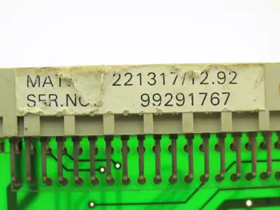 Siemens PCB417-2B/12.92 Rofin-Sinar Control Card 221317/12.92