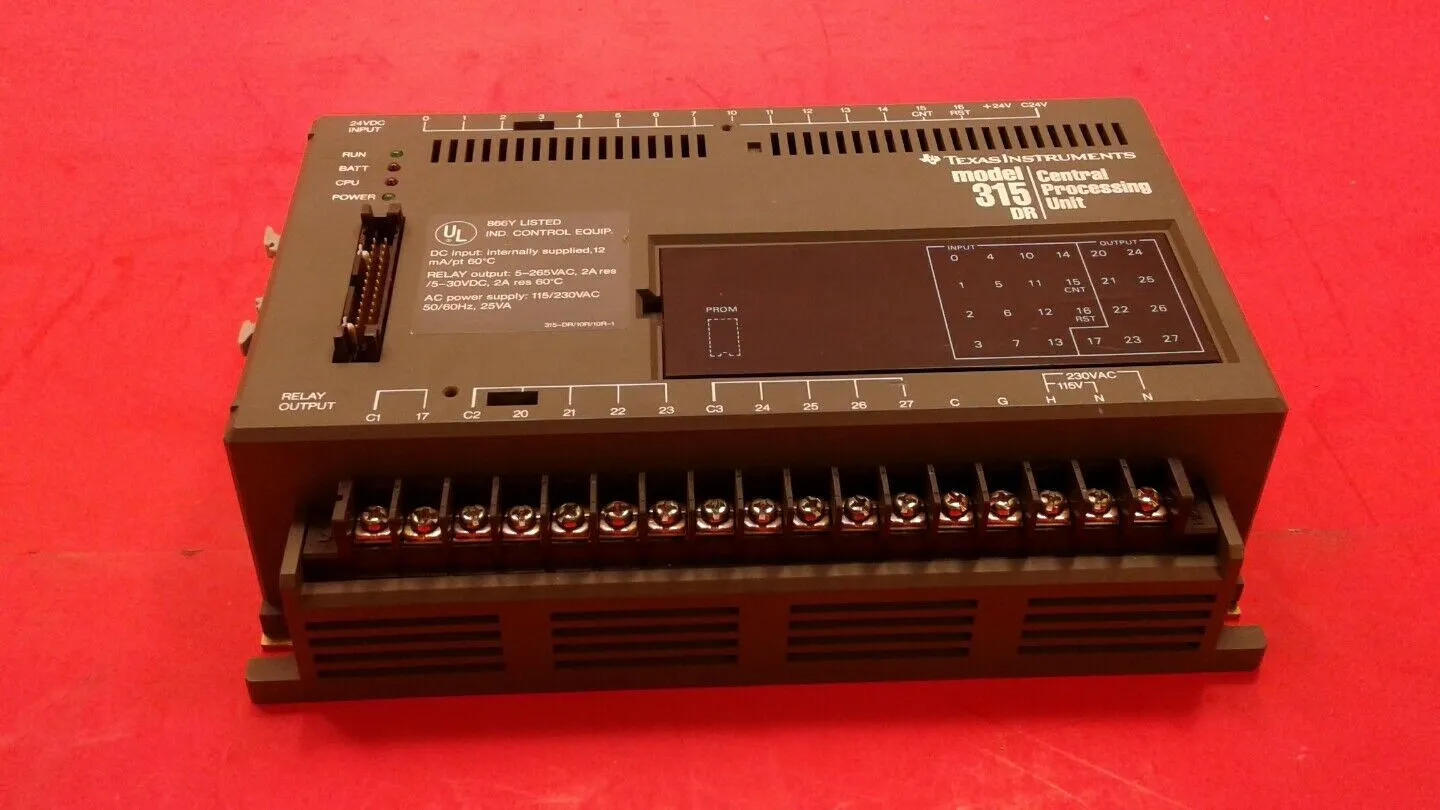 TEXAS INSTRUMENTS CENTRAL PROCESSING MODULE 315-DR 3C