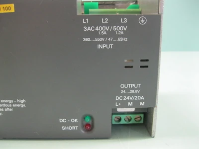 Siemens SITOP Power 20 6EP1436-1SH01 Power Supply H7