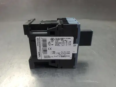 Siemens 3RT20152BB41 SIRIUS Contactor w/3RT29161BB00 Module. 4E48