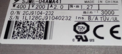 USED YASKAWA ELECTRIC SERVO MOTOR AND REDUCER