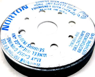 NEW NORTON 39C60IVK GRINDING WHEEL