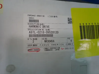 USED FANUC SHG251202SHSP