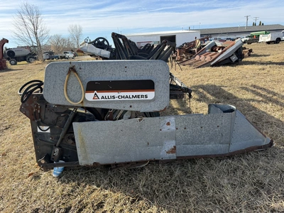 (1) Allis-Chalmers, model 315, 14' grain head with steel and plastic teeth, some teeth are broken, n...