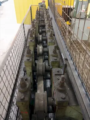 7 STAND X 1.5"  B&K MODEL RFC-04 ROLLFORMER WITH COIL ATTACHMENT: STOCK #11885