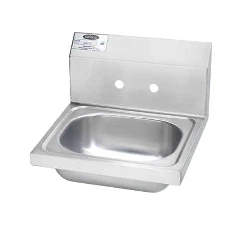 Krowne HS-2-LF Wall Mount Commercial Hand Sink w/ 12 1/2"L x 9 3/4"W x 5 7/8"D Bowl