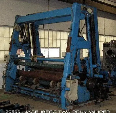 1987 100" Face Jagenburg VariStep 30 Rewinder/Slitter