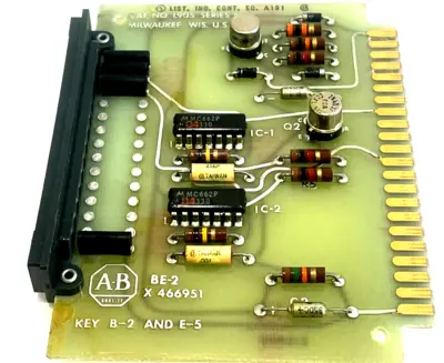 USED ALLEN BRADLEY L905 LOGIC CARD SERIES C X-466951