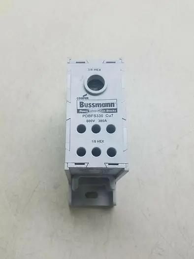Used BUSSMANN _UNKNOWN_ Terminal Blocks Michigan US | ND Industrial Surplus #1226846
