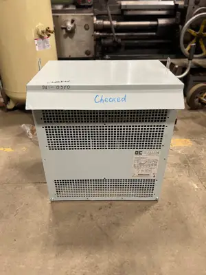 45 KVA 600D to 208Y/120V Isolation Transformer