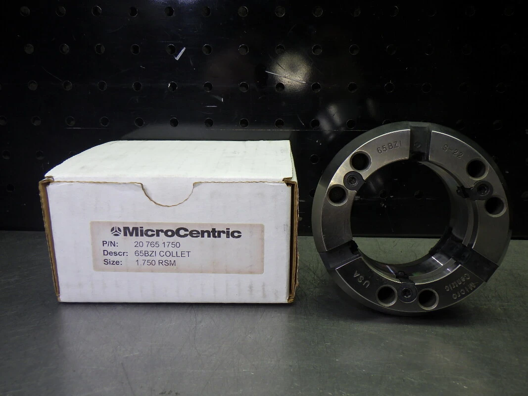 MicroCentric 1.75" Round Smooth Bore Collet 65BZI 1.750 RSM (LOC1946B)