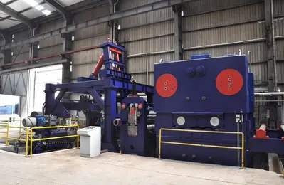 2500mm x 25mm x 80,000 Lb Cut to Length Line