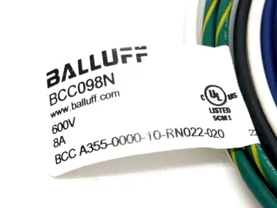 Used Balluff BCC098N, BCC A355-0000-10-RN022-020 Electrical Fittings Michigan US | Maverick Industrial Sales #1483240