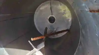 4000 gal ce howard stainless steel tank