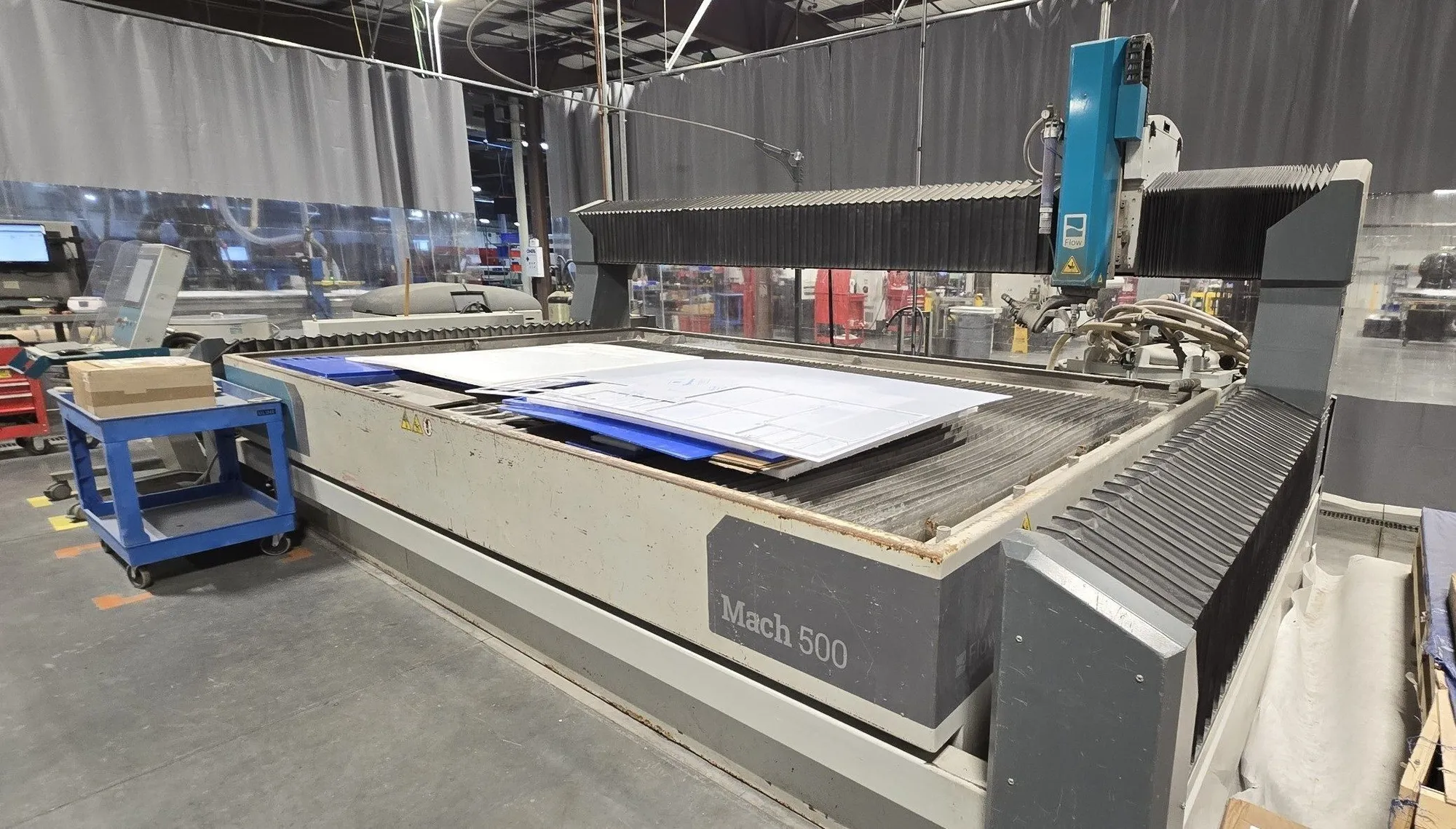 Used 2020 FLOW MACH 500 4020 XD Waterjet Cutters California US | Machinery Resources International #912975