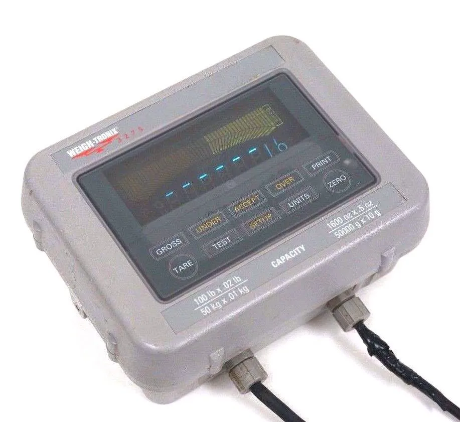 WEIGH-TRONIX EL-3275 SCALE DISPLAY CONTROLLER 3275