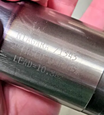 Niagara Cutter End Mill HSS 71343 HSCO 8 Flute Rougher 2" USA New