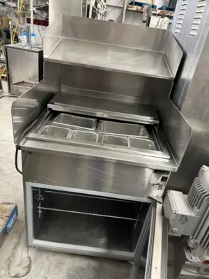 7-0041 H and K International Refrigerated Chicken Batter Station
