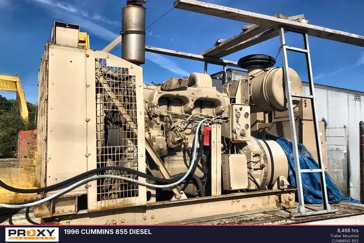 Used 1996 CUMMINS 855 DIESEL Portable Generators Louisiana US | Proxy Equipment #1384871