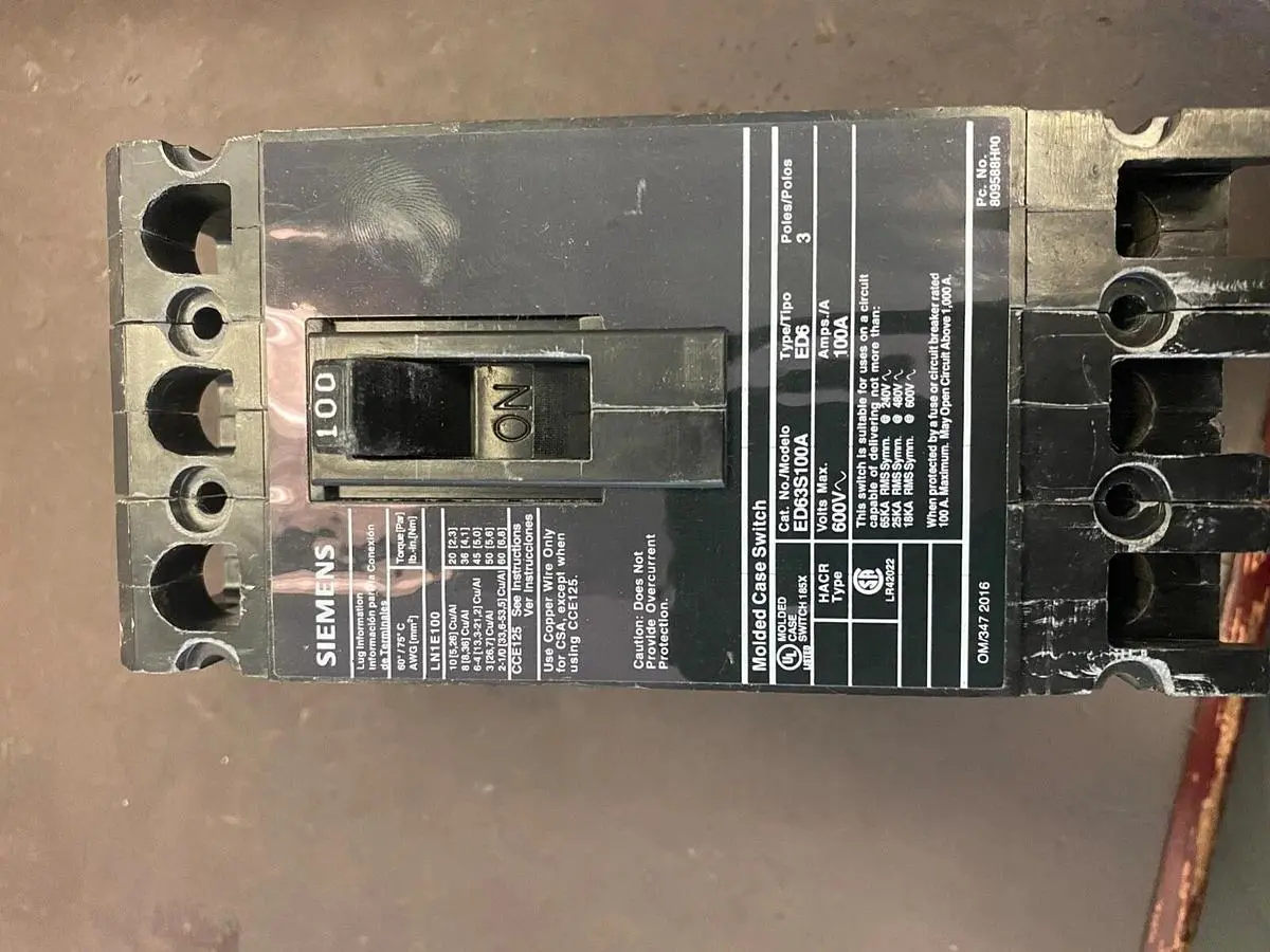 NEW SIEMENS ED63S100A