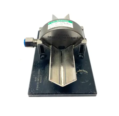 Used MAHR DIMENSIONAIR 2-JET AIR RING GAUGE W/ GUIDE CHUTES & BASE PLATE Air Gages Michigan US | Maverick Industrial Sales #1122812