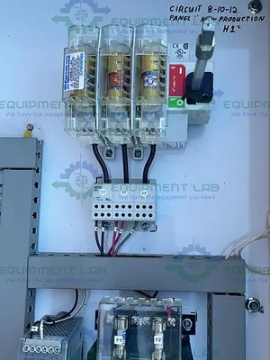 USED WIEGMANN N4363008 ENCLOSURE W/ FUJI ELECTRIC PHL11B12-E1, METTLER TOLEDO PANTHER