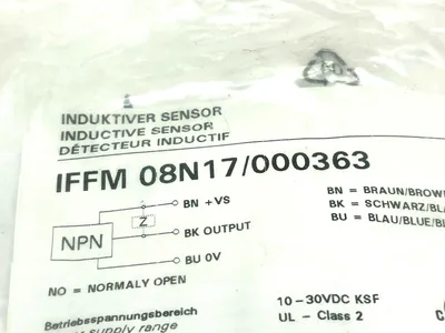 IFFM 08N17/000363 | Baumer  Subminiature Inductive Proximity Switch - New
