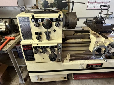 USED JET GH-1640R GEAR HEAD ENGINE LATHE