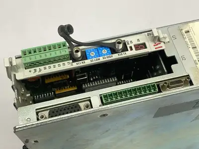 USED INDRAMAT AC SERVO CONTROLLER W/ FWC-DSM2.1-SSE-02VO9-MS DSS1.3