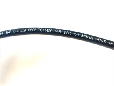 USED PIRTEK HYDRAULIC HOSE 6526 PSI