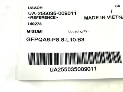 GFPQA6-P8.8-L10-B3 | MiSUMi  Large Head Locating Pin LOT OF 4 - New
